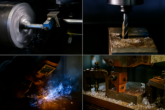 torna, freze, kaynak ve planya işleri